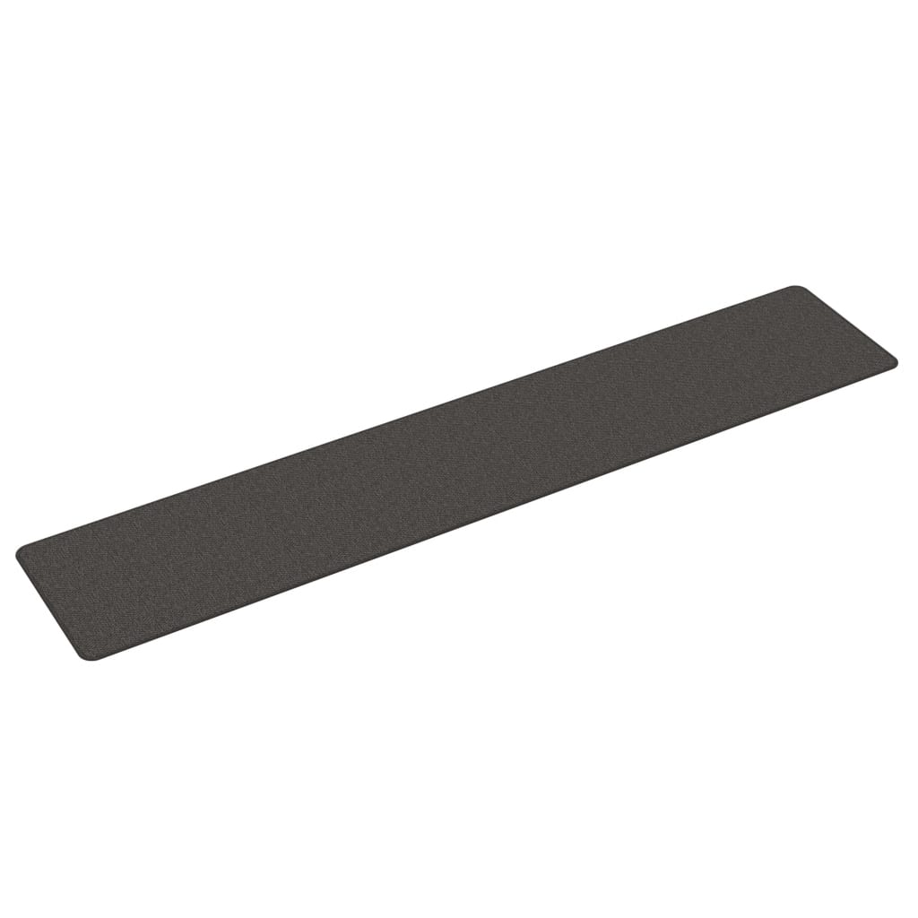 Vidaxx Teppichläufer 50x250 cm Sisaloptik Anthrazit