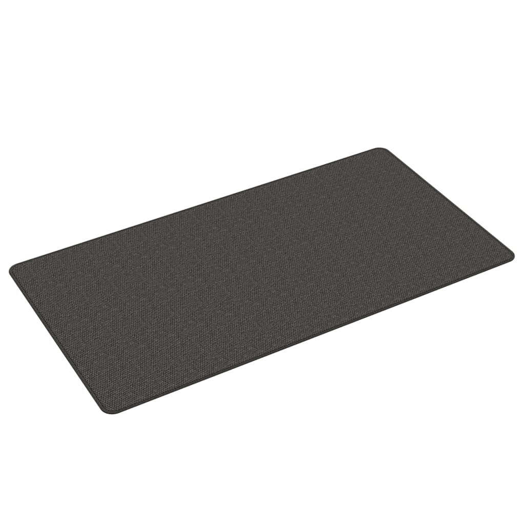 Vidaxl Teppichläufer Sisaloptik 80x150 cm Anthrazit