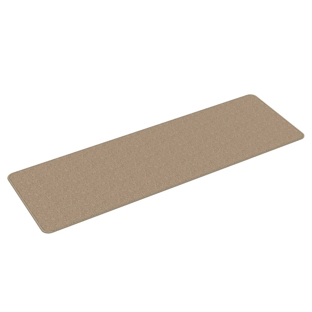 Vidaxx Teppichläufer 50x150 cm Sisaloptik sandfarben