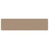 Vidaxx Teppichläufer 50x200 cm Sisaloptik sandfarben