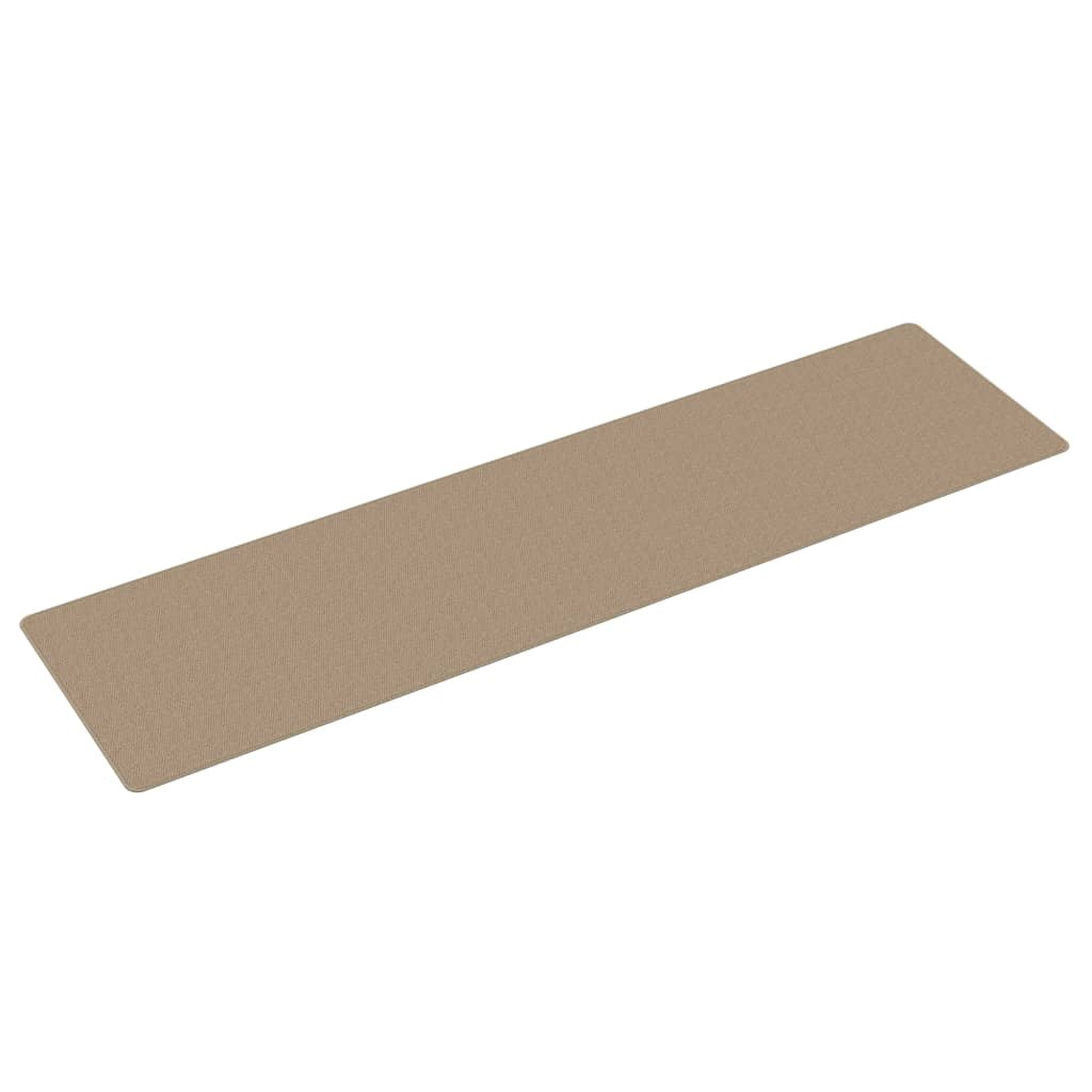 Vidaxx Teppichläufer 80x300 cm Sisaloptik sandfarben