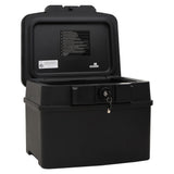 Vidaxx Tresor 44x37x34 cm schwarz