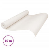VidaXL Vliestapete 3D Uni 10x0,53 m Braun