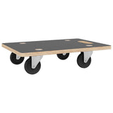 Vidaxx Möbelhunde 2 Stück rechteckig 250 kg 50x35x11,5 cm