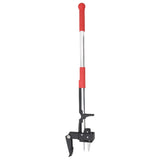 Vidaxl Unkrautstecher 99,5 cm eloxiertes Aluminium rot und silber
