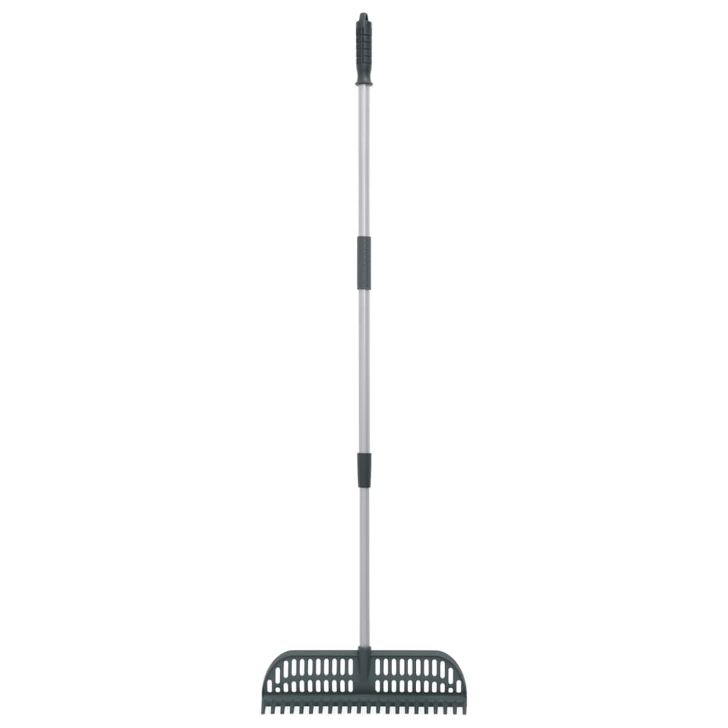 Vidaxx Laubrechen 2-in-1 157 cm PP dunkelgrün