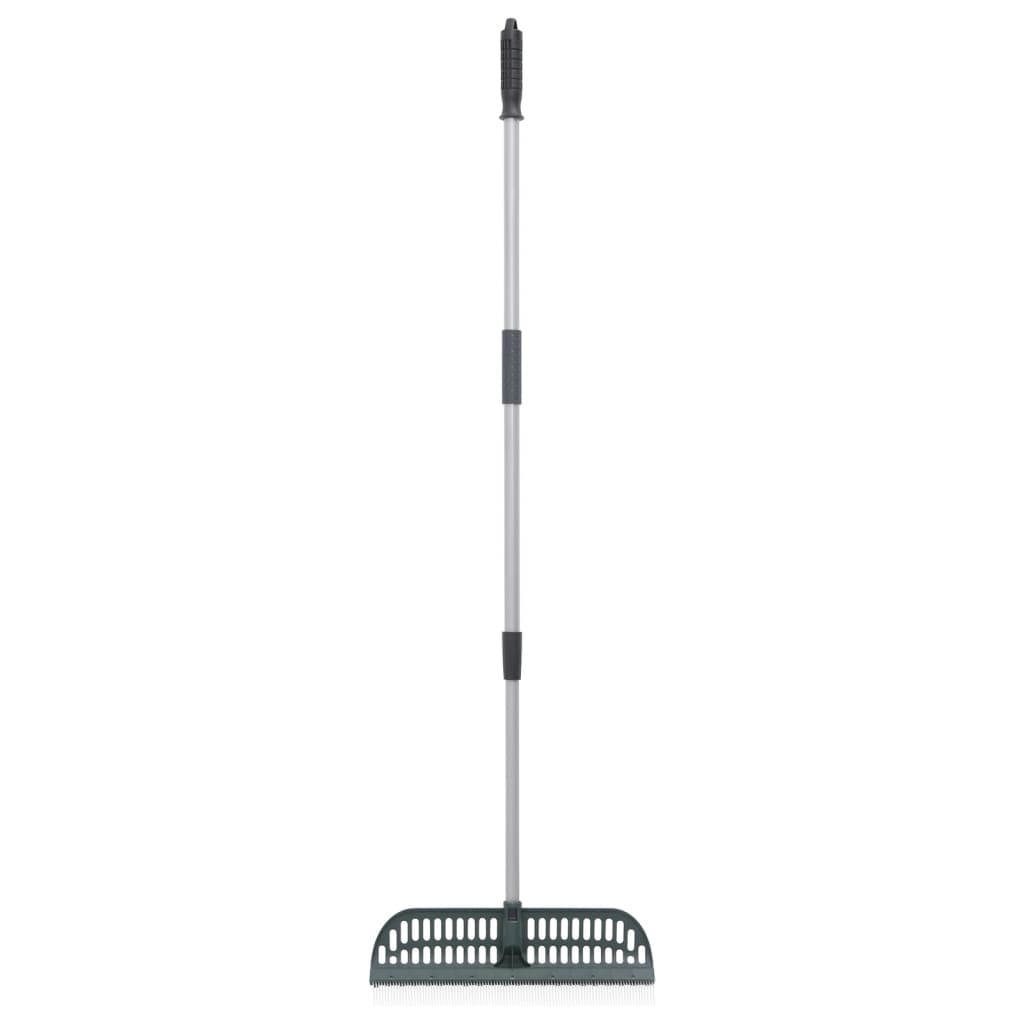 Vidaxx Laubrechen 2-in-1 157 cm PP dunkelgrün