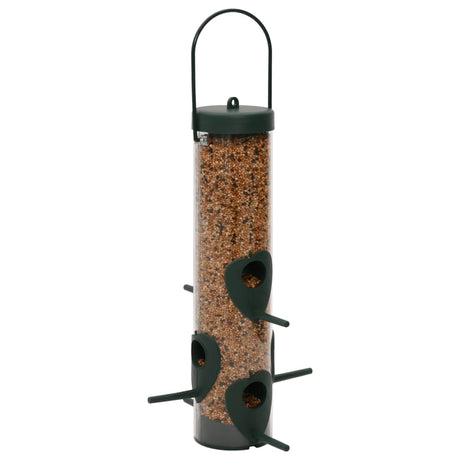 VidaXL Vogelhäuschen 3 Stück 17x17x32 cm dunkelgrün
