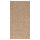 Vidaxl Rug Zizur inde og uden for 80x150 cm jute look