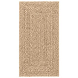 VidaXL-Teppich Zizur für drinnen und draußen, 80 x 150 cm, Jute-Optik