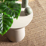 VidaXL-Teppich Zizur für drinnen und draußen, 200 x 290 cm, Jute-Optik
