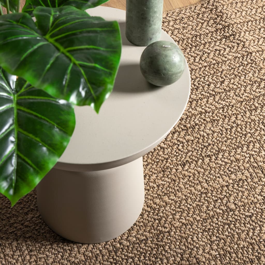 VidaXL Teppich Zizur drinnen und draußen 120x170 cm Juteoptik