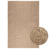 Vidaxl Rug Zizur inde og uden for 160x230 cm jute look