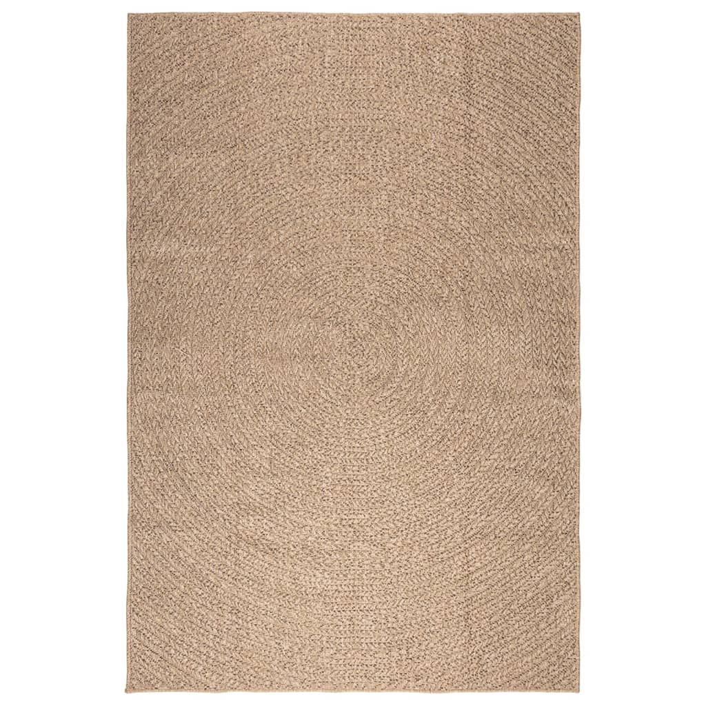 VidaXL-Teppich Zizur für drinnen und draußen, 160 x 230 cm, Jute-Optik