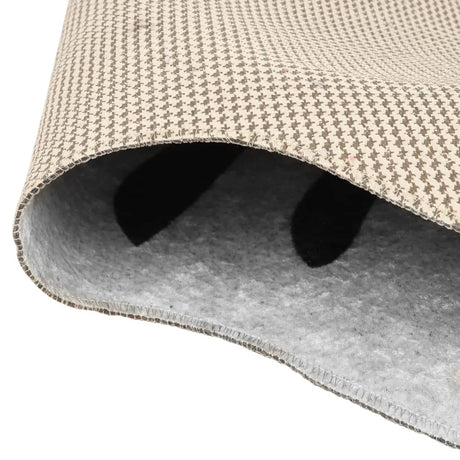 Vidaxx Teppich Zebramuster waschbar rutschfest 120x170 cm Schwarz und Weiß
