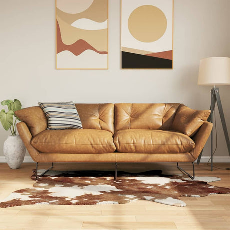 VidaXL Teppich Kuhmuster waschbar rutschfest 120x170 cm Schwarz und Weiß