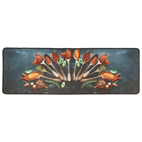 Vidaxx Küchenmatte waschbar Antirutsch 60x180 cm mehrfarbig