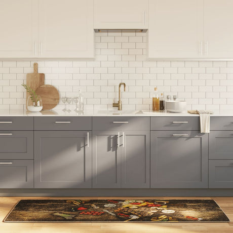 Vidaxx Küchenmatte waschbar Antirutsch 60x180 cm mehrfarbig