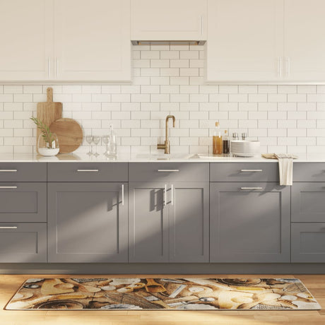 Vidaxx Küchenmatte waschbar Antirutsch 60x180 cm mehrfarbig
