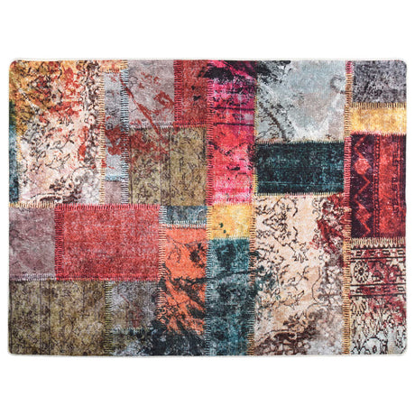 Vidaxx Teppich waschbar, rutschfest, 400 x 300 cm, mehrfarbig