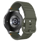 Justincase activeflex strap voor samsung galaxy watch 20mm khaki
