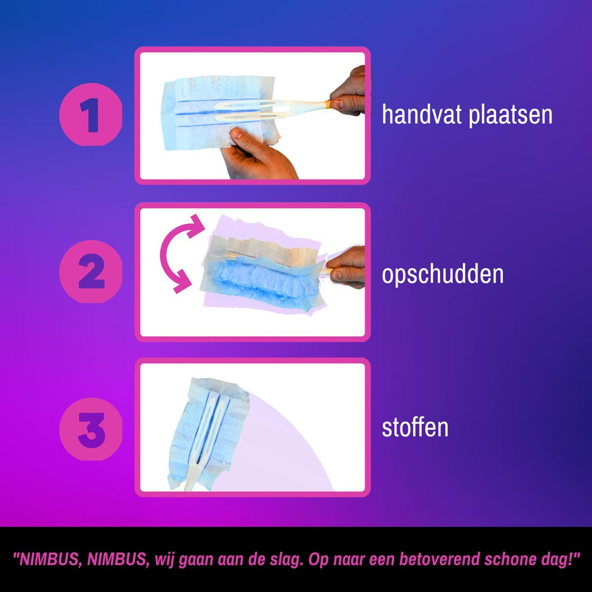 Nimbus Magic Duster Nachfüllung 10 Stück | 4 Stück