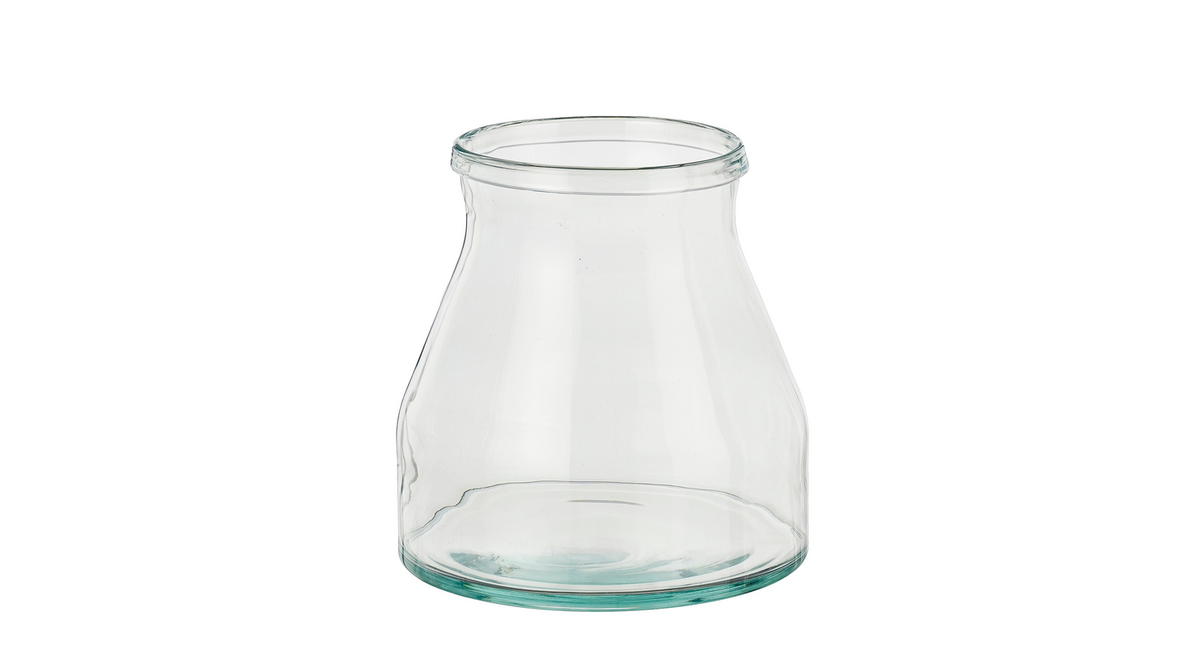 Janinne vaas glas - h20xd19,5cm