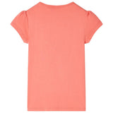 VidaXL Kindershirt 128 korallenfarben
