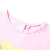 VidaXL Kindershirt 128 hellrosa