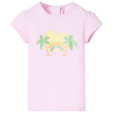 VidaXL Kindershirt 140 hellrosa