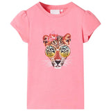 VidaXL Kindershirt 92 neonpink