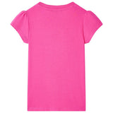 VidaXL Kindershirt 92 Dunkelrosa