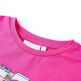 VidaXL Kindershirt 140 Dunkelrosa
