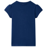 VidaXL Kinderhemd 116 Marineblau