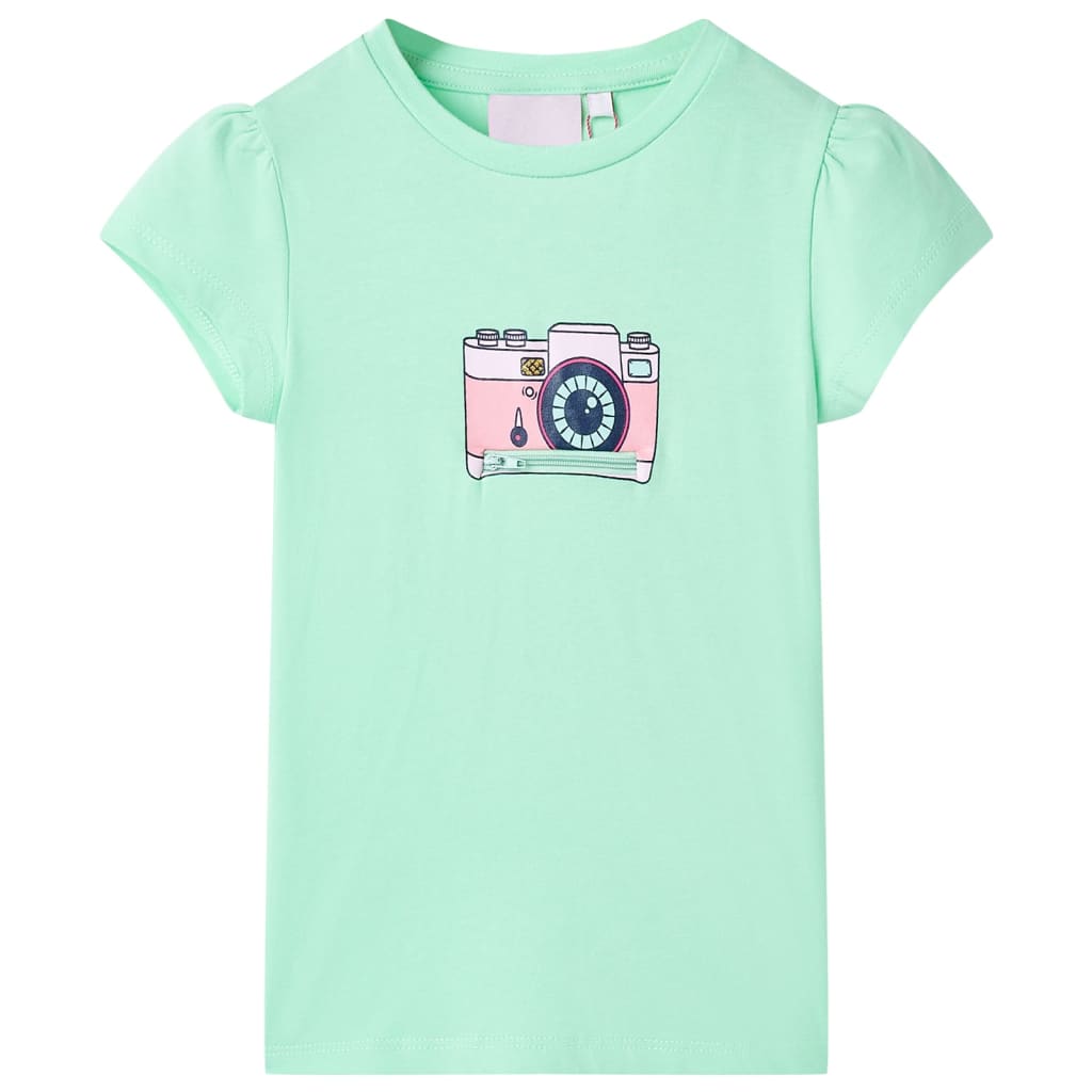 VidaXL Kindershirt 104 hellgrün
