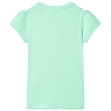 VidaXL Kindershirt 116 hellgrün