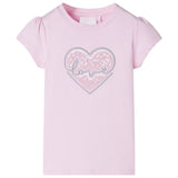 VidaXL Kindershirt 92 hellrosa