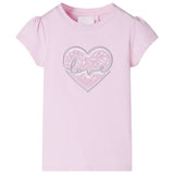 VidaXL Kindershirt 116 hellrosa