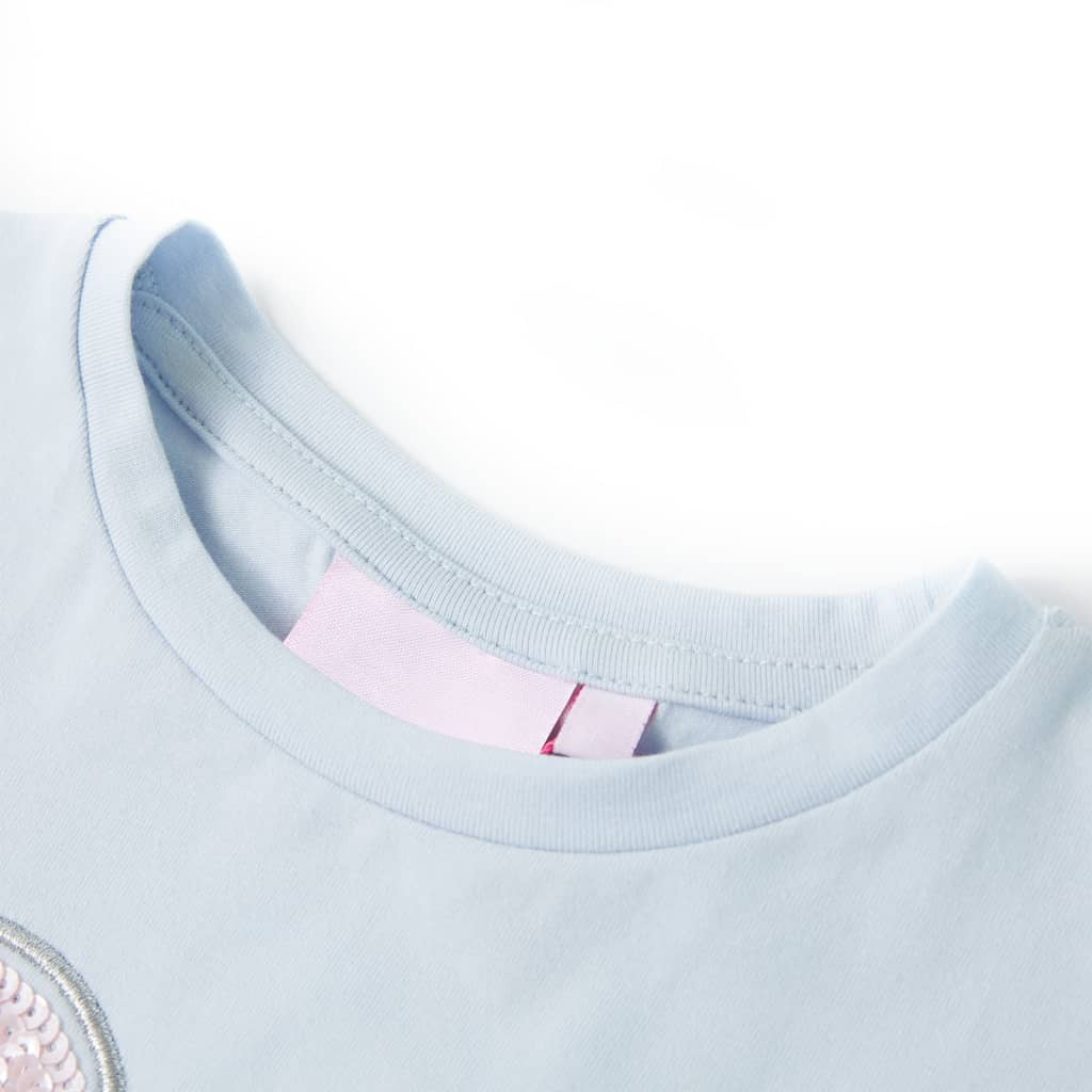 VidaXL Kindershirt 92 Hellblau