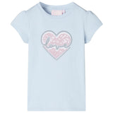 VidaXL Kindershirt 116 Hellblau