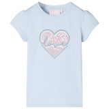 VidaXL Kindershirt 140 Hellblau