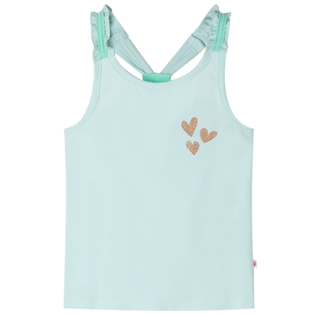 VidaXL Kinder-Top 92 helles Mint