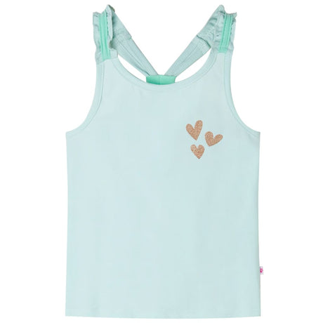 Vidaxxl Kinder-Top 116 helles Mint