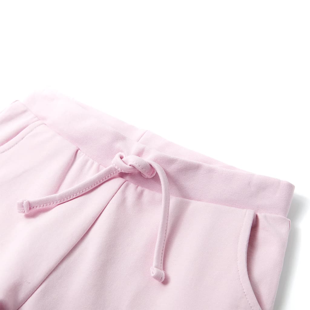 VidaXL Kinder-Jogginghose 128 Hellrosa