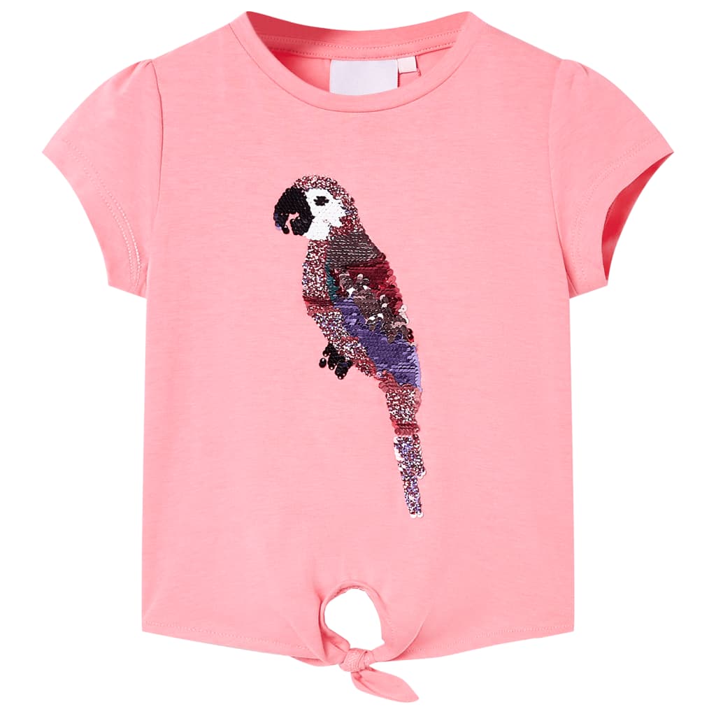 Vidaxl Kindershirt 116 fluoreszierendes Pink