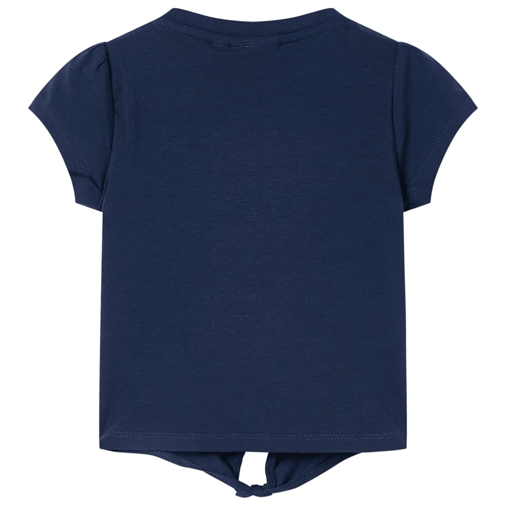VidaXL Kinderhemd 140 Marineblau