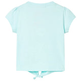 VidaXL Kindershirt 116 Hellseeblau