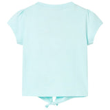 VidaXL Kinderhemd 128 helles Meerblau