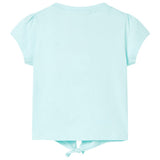 VidaXL Kindershirt 140 Hellseeblau