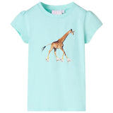 VidaXL Kindershirt 92 Hellseeblau